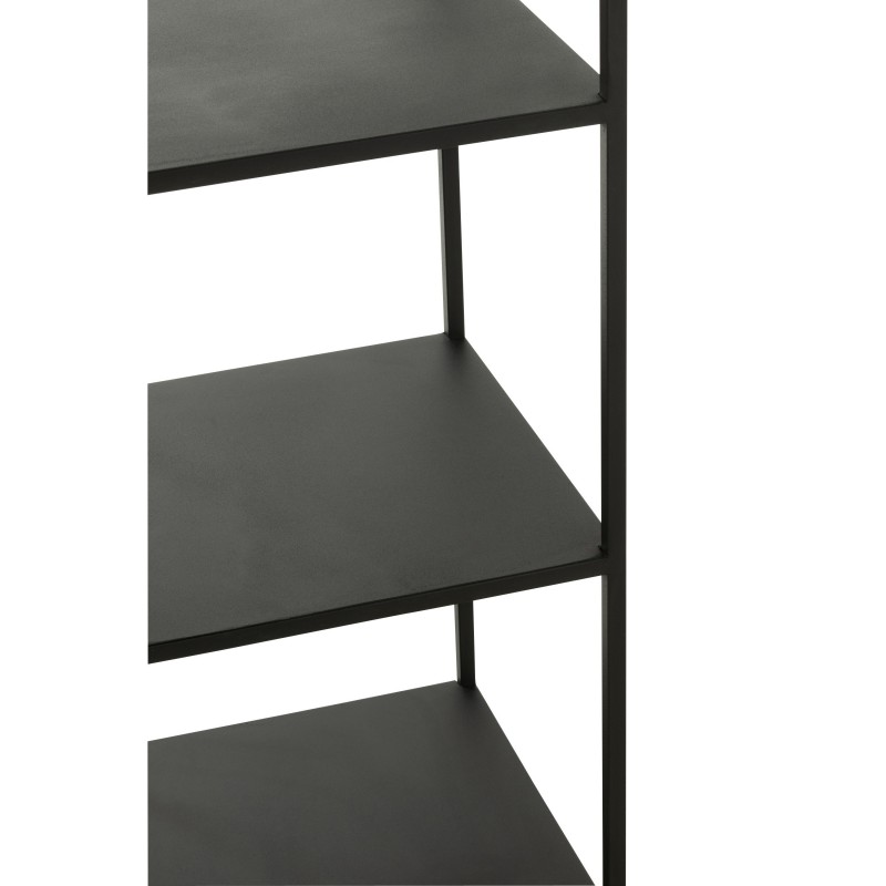 RACK 6 METAL BLACK 180 - CABINETS, SHELVES